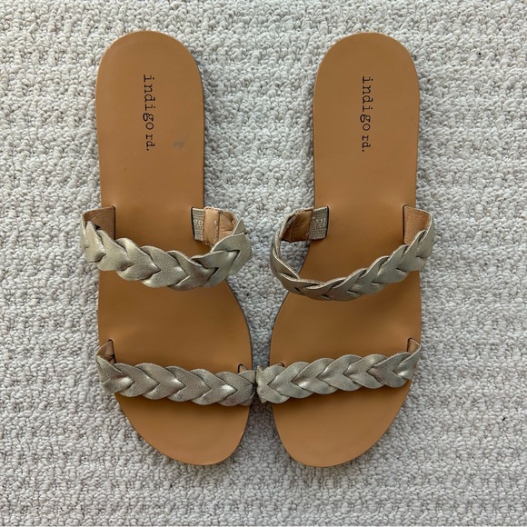 Indigo Rd. Braided Strap Sandals Size 10M - Picture 16 of 16